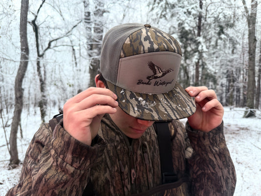 Banks Waterfowl Bottomland 7-Panel Trucker