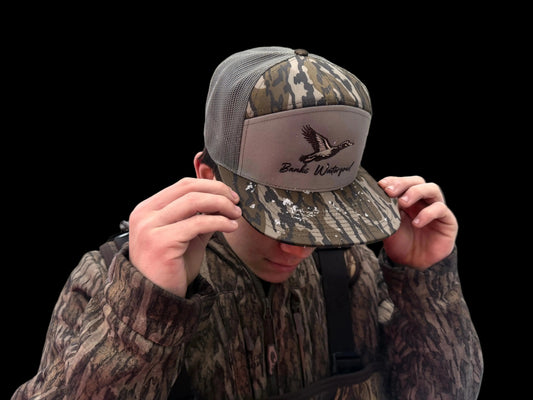 Banks Waterfowl Bottomland 7-Panel Trucker