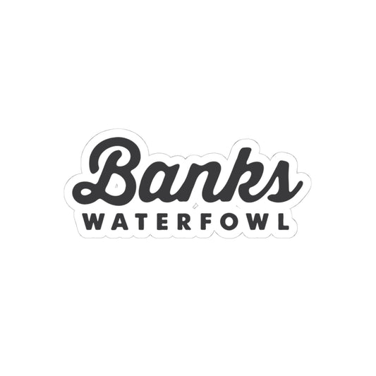 Banks Waterfowl Logo Sticker